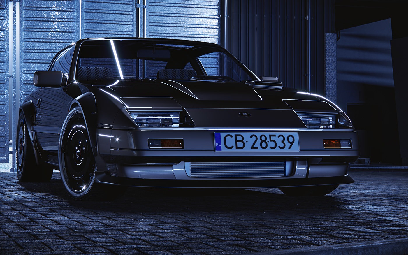 FREE model of Nissan Fairylady by Szymon Kubicki